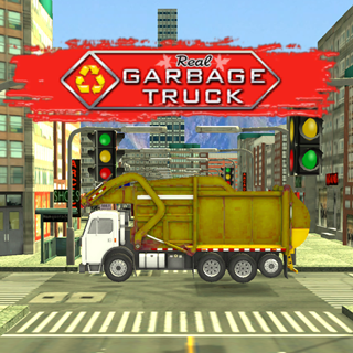 
real garbage truck image 
